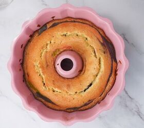 easter bundt cake recipe for spring celebrations, Freshly baked Easter bundt cake cooling in the pan