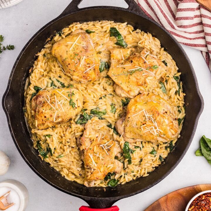 Creamy Chicken Orzo Bake One Pan Dinner Foodtalk creamy-chicken-orzo-bake-one-pan-dinner-foodtalk