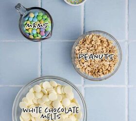 crockpot easter candy clusters, Crockpot Easter Candy Clusters Ingredients on a counter