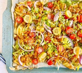 cheeseburger nachos