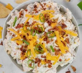 This crack dip recipe is creamy, cheddar cheesy, and loaded flavor