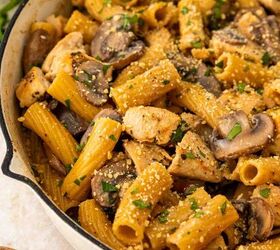 Chicken and Mushroom Pasta (One Pan!)