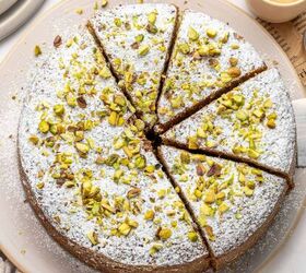 Moist Pistachio Ricotta Cake