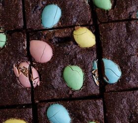 easter brownies, Easter Brownies all together up close