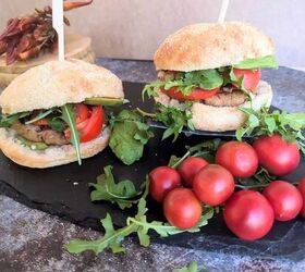 Spicy Jackfruit and Red Kidney Bean Burgers