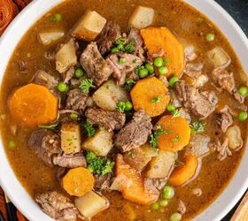 lamb stew crock pot, Slow Cooker Beef Stew in a bowl close up