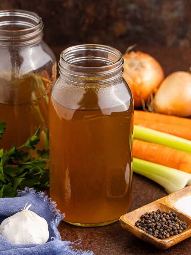 lamb stew crock pot, Crock Pot Vegetable Stock with veggies all around