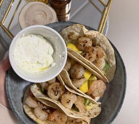 Shrimp Tacos With Avocado & Mango