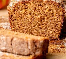 This apple loaf cake tastes like apple cider donuts, but better!