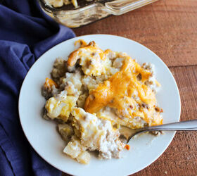 Every layer of this breakfast casserole is baked to perfection