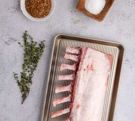 pork prime rib, Pork Prime Rib ingredients on a counter