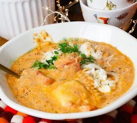 This hearty Crock-Pot ravioli soup is comfort food at its finest