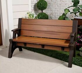 Convert-a-Bench Gen II XL Designer Series Bench-to-Table - image via QVC