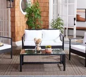 Safavieh Garnen 4-Piece Living Set - image via QVC