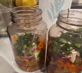 salads in a jar greek salad edition