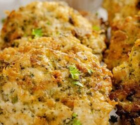 "These cheesy broccoli chicken patties are one of my favorite quick meals!"