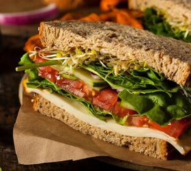 Hummus Sandwich Recipe | Hummus And Veggie Sandwich