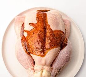 Put a whole chicken in the air fryer for a delicious & memorable dinner