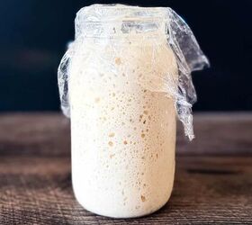 Learn to make your own sourdough starter at home with this EASY starter recipe
