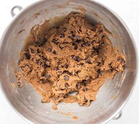 coconut sugar chocolate chip cookies with brown butter, Chocolate Chips folded in for Coconut Sugar Chocolate Chip Cookies