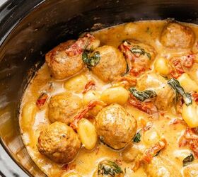 Creamy & comforting, this slow cooker dinner will become a staple