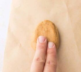 cashew butter reese s eggs gluten free and dairy free recipe, use your hands to shape the cashew butter eggs