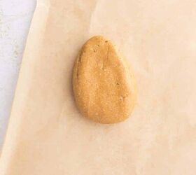 cashew butter reese s eggs gluten free and dairy free recipe, shaped cashew butter reese egg easter treat