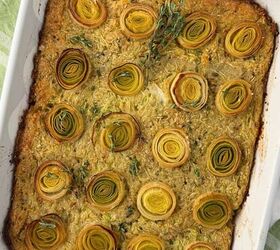 Zucchini Kugel (Passover Zucchini Casserole With Leeks)