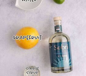 non alcoholic frozen paloma, Non Alcoholic Frozen Paloma Ingredients