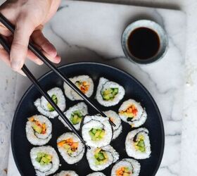 Homemade Sushi Rolls