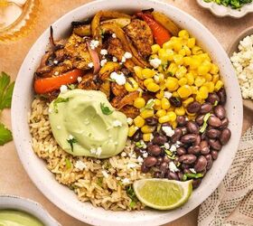 Quick Air Fryer Chicken Fajita Bowl (30-Minute Weeknight Meal)