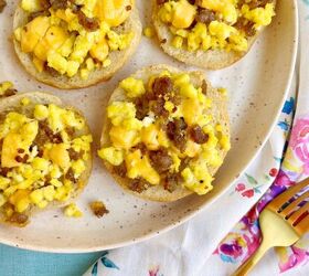Maple Sausage Bagel Bites