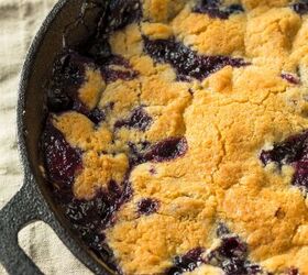 Blueberry Cobbler Recipe | Old Fashioned Blueberry Cobbler