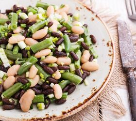 three bean salad recipe classic bean salad, Three Bean Salad on a plate