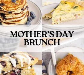 chicken tinga tostadas easy slow cooker recipe, Collage of images for Mothers Day Brunch Recipes