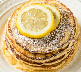 Lemon Ricotta Pancakes | Fluffy Lemon Pancake Recipe
