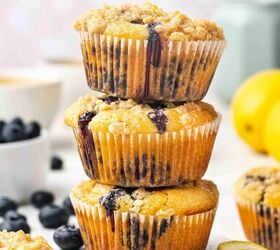Easy Blueberry Lemon Muffins With Greek Yogurt (Best Homemade Recipe)