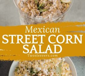 mexican street corn salad recipe the best street corn salad, Mexican Street Corn Salad Pin with text overlay