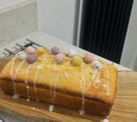 Lemon Drizzle Cake With Mini Eggs
