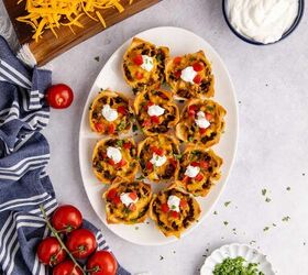 Wonton Mini Taco Cups (Quick & Easy Party Snack)