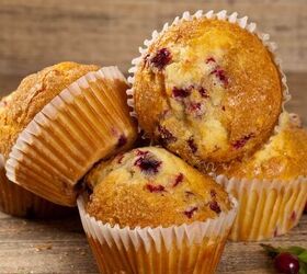 These cranberry muffins will knock your socks off