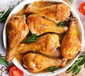 Crispy Baked Chicken Legs | Oven Baked Chicken Leg Recipe