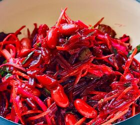 beats salad with kidney beans