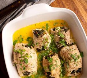 Feta & Pine Nut Stuffed Chicken