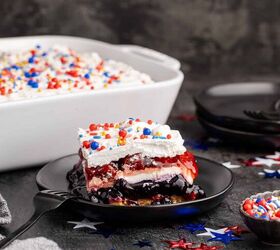 Red, White and Blue Berry Dessert (Perfect to Make Ahead)