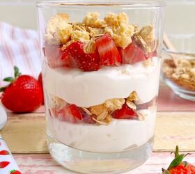 Strawberry Shortcake Yogurt Parfait