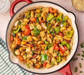 Skillet Cashew Chicken Recipe (Easy One-Pan Stir-Fry Meal)