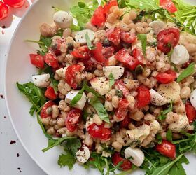 Marinated White Bean Tomato Basil and Bocconcini Jars