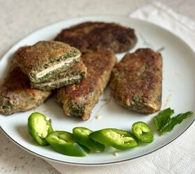 spinach turkey and cheese patties