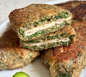 Spinach Turkey and Cheese Patties